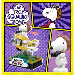 LINOOS LN8080 8080 non  SNOOPY'S MULTIFACETED LIFE SERIES BLIND BOX 2.0 TỔNG CỘNG 6 MẪU bộ đồ chơi xếp lắp ráp ghép mô hình Movie & Game MANY FACES OF SNOOPY Phim Và Trò Chơi