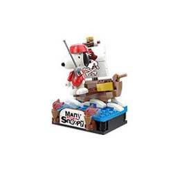 LINOOS LN8080 8080 non  SNOOPY'S MULTIFACETED LIFE SERIES BLIND BOX 2.0 TỔNG CỘNG 6 MẪU bộ đồ chơi xếp lắp ráp ghép mô hình Movie & Game MANY FACES OF SNOOPY Phim Và Trò Chơi