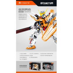 IM.MASTER QIHUI 6821 non  BẬC THẦY CƠ KHÍ GALE BRAVE MECHA bộ đồ chơi xếp lắp ráp ghép mô hình  Kỹ Thuật Công Nghệ Cao Mô Hình Phương Tiện 1000 khối