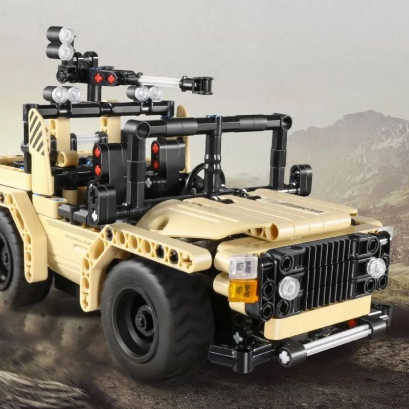 IM.MASTER QIHUI 8022 non  XE TẤN CÔNG ĐIỀU KHIỂN TỪ XA bộ đồ chơi xếp lắp ráp ghép mô hình  Kỹ Thuật Công Nghệ Cao Mô Hình Phương Tiện 444 khối