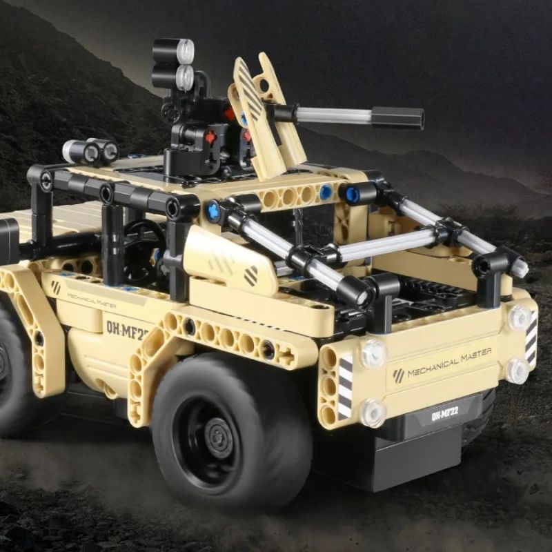 IM.MASTER QIHUI 8022 non  XE TẤN CÔNG ĐIỀU KHIỂN TỪ XA bộ đồ chơi xếp lắp ráp ghép mô hình  Kỹ Thuật Công Nghệ Cao Mô Hình Phương Tiện 444 khối