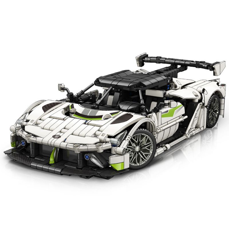 MOYU BLOCK MY88319 88319 non Lego KOENIGSEGG JESKO 1:14 tỷ lệ 1:14 bộ đồ chơi xếp lắp ráp ghép mô hình Technic Kỹ Thuật Công Nghệ Cao Mô Hình Phương Tiện 1116 khối