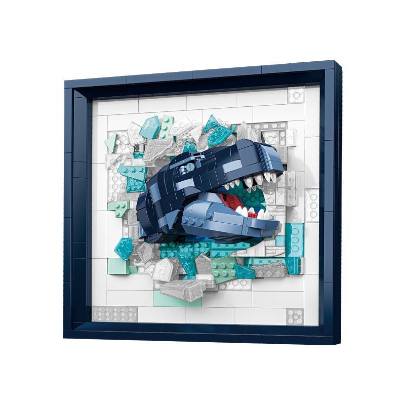 JAKI JK5302 5302 non Lego CUỘC PHIÊU LƯU TRÊN SÔNG BĂNG bộ đồ chơi xếp lắp ráp ghép mô hình Art