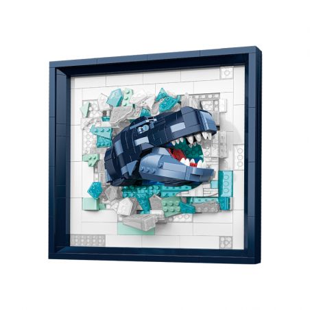 JAKI JK5302 5302 non  CUỘC PHIÊU LƯU TRÊN SÔNG BĂNG bộ đồ chơi xếp lắp ráp ghép mô hình Art