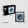 JAKI JK5302 5302 non  CUỘC PHIÊU LƯU TRÊN SÔNG BĂNG bộ đồ chơi xếp lắp ráp ghép mô hình Art