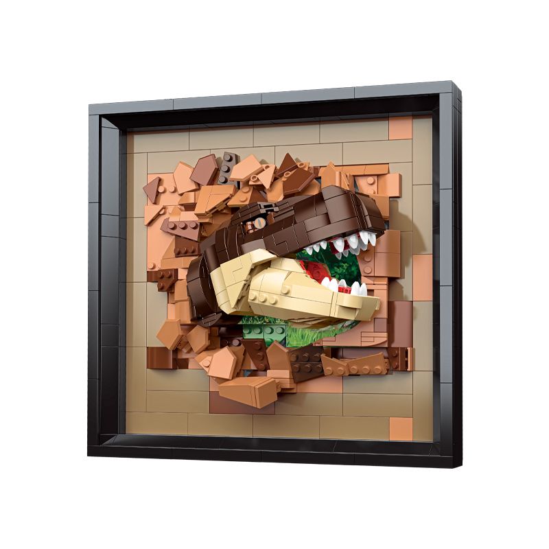JAKI JK5301 5301 non Lego CUỘC PHIÊU LƯU NGUYÊN THỦY bộ đồ chơi xếp lắp ráp ghép mô hình Art
