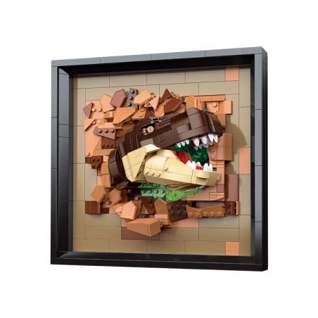 JAKI JK5301 5301 non  CUỘC PHIÊU LƯU NGUYÊN THỦY bộ đồ chơi xếp lắp ráp ghép mô hình Art