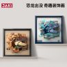 JAKI JK5301 5301 non  CUỘC PHIÊU LƯU NGUYÊN THỦY bộ đồ chơi xếp lắp ráp ghép mô hình Art