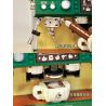 ZHEGAO DZ6017 6017 non  MÁY PHA CÀ PHÊ ĐÔI bộ đồ chơi xếp lắp ráp ghép mô hình Creator COFFEE MACHINE Sáng Tạo 928 khối