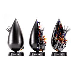 BLOKS 71048 non  GIỌT NƯỚC NGÀY TẬN THẾ bộ đồ chơi xếp lắp ráp ghép mô hình 745 khối