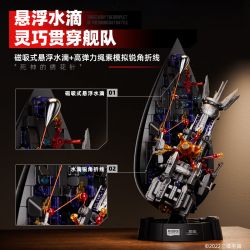 BLOKS 71048 non  GIỌT NƯỚC NGÀY TẬN THẾ bộ đồ chơi xếp lắp ráp ghép mô hình 745 khối