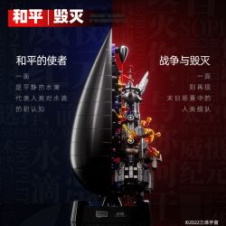 BLOKS 71048 non  GIỌT NƯỚC NGÀY TẬN THẾ bộ đồ chơi xếp lắp ráp ghép mô hình 745 khối