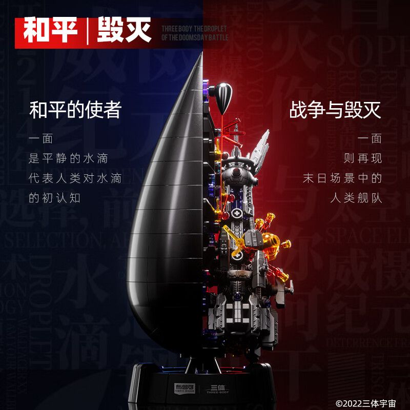 BLOKS 71048 non  GIỌT NƯỚC NGÀY TẬN THẾ bộ đồ chơi xếp lắp ráp ghép mô hình 745 khối