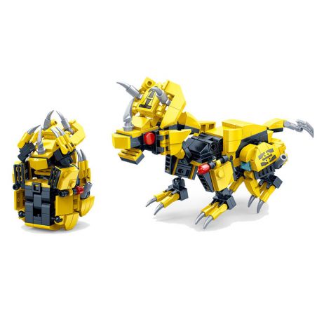 ZHI DELE DL-60103 60103 DL60103 non  DÂU RỪNG bộ đồ chơi xếp lắp ráp ghép mô hình The Egg Will Crack Trứng Sẽ Nở 204 khối