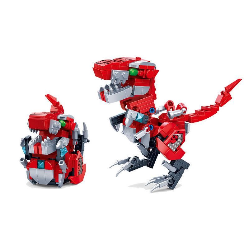 ZHI DELE DL-60101 60101 DL60101 non  KHỦNG LONG BẠO CHÚA LINGYAN bộ đồ chơi xếp lắp ráp ghép mô hình The Egg Will Crack Trứng Sẽ Nở 197 khối