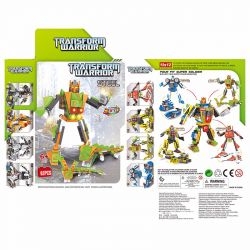 QIAO LE TONG TS30102 30102 non  THAY ĐỔI BIỆT ĐỘI SIÊU LÍNH bộ đồ chơi xếp lắp ráp ghép mô hình Creator Sáng Tạo