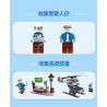 ZHI DELE DL-10006 10006 DL10006 non  TRỰC THĂNG CẢNH SÁT bộ đồ chơi xếp lắp ráp ghép mô hình POLICE 166 khối