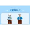 ZHI DELE DL-10006 10006 DL10006 non  TRỰC THĂNG CẢNH SÁT bộ đồ chơi xếp lắp ráp ghép mô hình POLICE 166 khối