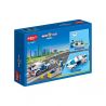 ZHI DELE DL-10005 10005 DL10005 non  CẢNH SÁT KIỂM TRA XE bộ đồ chơi xếp lắp ráp ghép mô hình POLICE 141 khối
