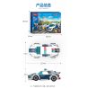 ZHI DELE DL-10005 10005 DL10005 non  CẢNH SÁT KIỂM TRA XE bộ đồ chơi xếp lắp ráp ghép mô hình POLICE 141 khối