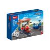 ZHI DELE DL-10004 10004 DL10004 non  CẢNH SÁT BA BÁNH bộ đồ chơi xếp lắp ráp ghép mô hình POLICE 150 khối