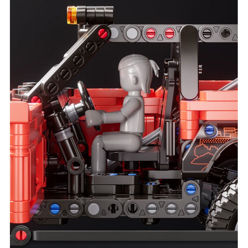 BLOKS 65476 non  LỖI CỔ ĐIỂN bộ đồ chơi xếp lắp ráp ghép mô hình 1107 khối