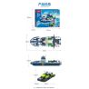 ZHI DELE DL-10003 10003 DL10003 non  TÀU TUẦN TRA CỦA CẢNH SÁT bộ đồ chơi xếp lắp ráp ghép mô hình POLICE 531 khối
