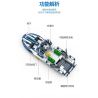 ZHI DELE DL-10003 10003 DL10003 non  TÀU TUẦN TRA CỦA CẢNH SÁT bộ đồ chơi xếp lắp ráp ghép mô hình POLICE 531 khối