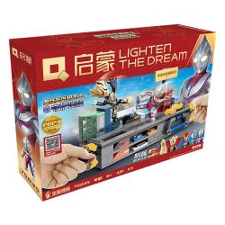 Enlighten 75035 Qman 75035 non  ULTRA HEROES BẢO VỆ TRÁI ĐẤT 2023 PHIÊN BẢN GIỚI HẠN bộ đồ chơi xếp lắp ráp ghép mô hình 236 khối