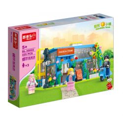 ZHI DELE DL-30002 30002 DL30002 non  CỬA HÀNG QUẦN ÁO MEILI bộ đồ chơi xếp lắp ráp ghép mô hình 425 khối