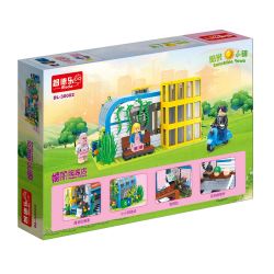 ZHI DELE DL-30002 30002 DL30002 non  CỬA HÀNG QUẦN ÁO MEILI bộ đồ chơi xếp lắp ráp ghép mô hình 425 khối