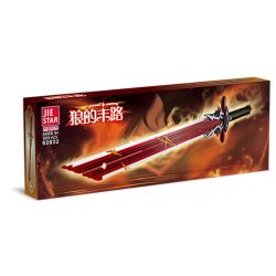 JIESTAR 92032 non  KẾT THÚC CỦA SÓI bộ đồ chơi xếp lắp ráp ghép mô hình 823 khối