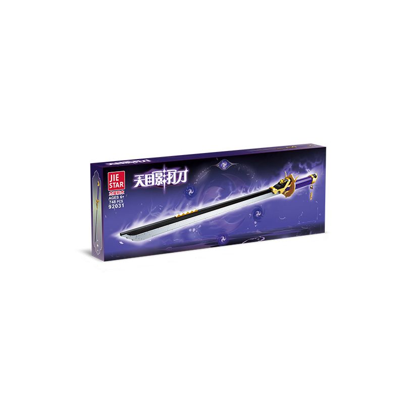 JIESTAR 92031 non  THIÊN MỤC BÓNG DAO bộ đồ chơi xếp lắp ráp ghép mô hình AMENOMA KAGEUCHI 748 khối
