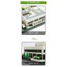 WANGE 5237 non  VILLA SAVOYE PARIS PHÁP bộ đồ chơi xếp lắp ráp ghép mô hình Creator VILLA SAVOYE PARIS FRANCE Sáng Tạo 1226 khối