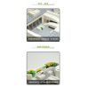 WANGE 5237 non  VILLA SAVOYE PARIS PHÁP bộ đồ chơi xếp lắp ráp ghép mô hình Creator VILLA SAVOYE PARIS FRANCE Sáng Tạo 1226 khối