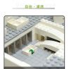 WANGE 5237 non  VILLA SAVOYE PARIS PHÁP bộ đồ chơi xếp lắp ráp ghép mô hình Creator VILLA SAVOYE PARIS FRANCE Sáng Tạo 1226 khối
