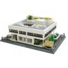 WANGE 5237 non  VILLA SAVOYE PARIS PHÁP bộ đồ chơi xếp lắp ráp ghép mô hình Creator VILLA SAVOYE PARIS FRANCE Sáng Tạo 1226 khối