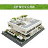 WANGE 5237 non  VILLA SAVOYE PARIS PHÁP bộ đồ chơi xếp lắp ráp ghép mô hình Creator VILLA SAVOYE PARIS FRANCE Sáng Tạo 1226 khối