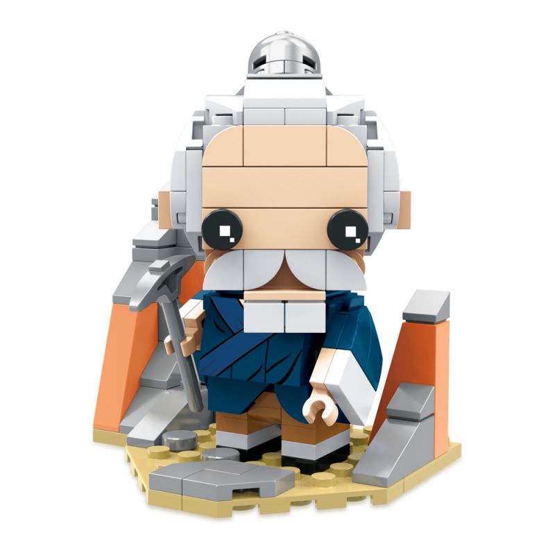 ZHI DELE DL-50005 50005 DL50005 non  TRUYỆN NGỤ NGÔN ÔNG GIÀ NGU NGỐC DỜI NÚI bộ đồ chơi xếp lắp ráp ghép mô hình 173 khối