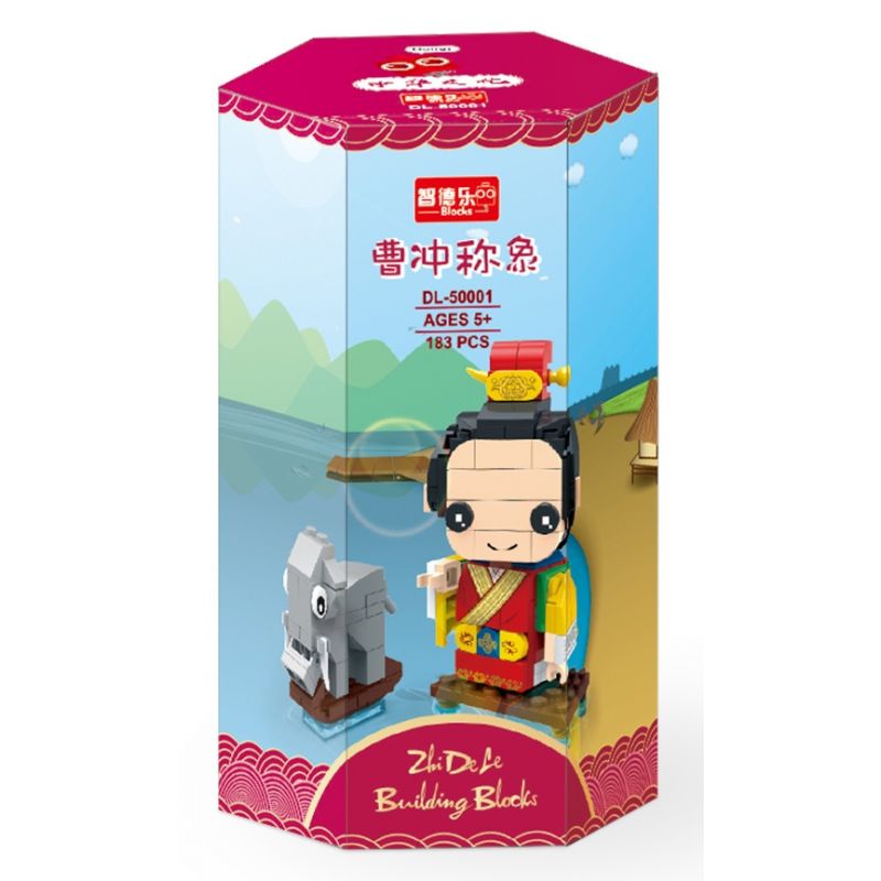 ZHI DELE DL-50001 50001 DL50001 non  TÀO XUNG GỌI VOI bộ đồ chơi xếp lắp ráp ghép mô hình 183 khối