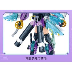 ZHI DELE DL-60015 60015 DL60015 non  CÚ ÁNH TRĂNG bộ đồ chơi xếp lắp ráp ghép mô hình AUSPICIOUS BEASTS ARMOUR 426 khối