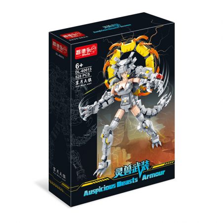 ZHI DELE DL-60013 60013 DL60013 non  CÁNH TAY LINH THÚ JIYUE SIRIUS bộ đồ chơi xếp lắp ráp ghép mô hình AUSPICIOUS BEASTS ARMOUR 528 khối
