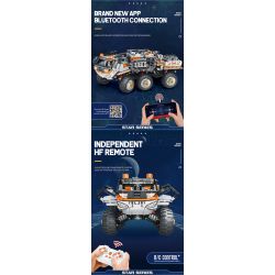 REOBRIX 99005 non  PHƯƠNG TIỆN VẬN CHUYỂN bộ đồ chơi xếp lắp ráp ghép mô hình  STAR REVENGE TRANSPORTER Kỹ Thuật Công Nghệ Cao Mô Hình Phương Tiện 1758 khối