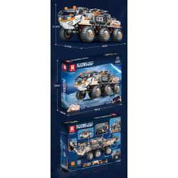 REOBRIX 99005 non  PHƯƠNG TIỆN VẬN CHUYỂN bộ đồ chơi xếp lắp ráp ghép mô hình  STAR REVENGE TRANSPORTER Kỹ Thuật Công Nghệ Cao Mô Hình Phương Tiện 1758 khối