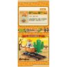 GUDI 60019 non  BỘ CẢNH TÂY TUỔI 6 LOẠI bộ đồ chơi xếp lắp ráp ghép mô hình Plants Vs Zombies Hoa Quả Nổi Giận 388 khối