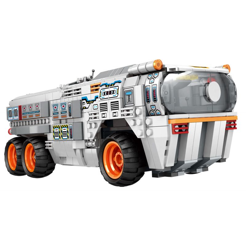 REOBRIX 99004 non  NGƯỜI CHỞ QUÂN bộ đồ chơi xếp lắp ráp ghép mô hình  STAR REVENGE CREW CARRIER Kỹ Thuật Công Nghệ Cao Mô Hình Phương Tiện 1298 khối