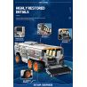REOBRIX 99004 non  NGƯỜI CHỞ QUÂN bộ đồ chơi xếp lắp ráp ghép mô hình  STAR REVENGE CREW CARRIER Kỹ Thuật Công Nghệ Cao Mô Hình Phương Tiện 1298 khối