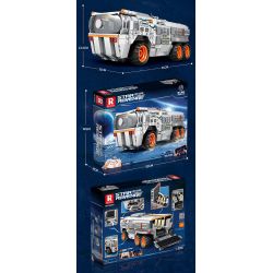 REOBRIX 99004 non  NGƯỜI CHỞ QUÂN bộ đồ chơi xếp lắp ráp ghép mô hình  STAR REVENGE CREW CARRIER Kỹ Thuật Công Nghệ Cao Mô Hình Phương Tiện 1298 khối