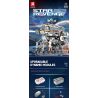 REOBRIX 99003 non  MÁY ĐI BỘ bộ đồ chơi xếp lắp ráp ghép mô hình  STAR REVENGE SCIENCE STATION Kỹ Thuật Công Nghệ Cao Mô Hình Phương Tiện 1378 khối