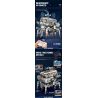 REOBRIX 99003 non  MÁY ĐI BỘ bộ đồ chơi xếp lắp ráp ghép mô hình  STAR REVENGE SCIENCE STATION Kỹ Thuật Công Nghệ Cao Mô Hình Phương Tiện 1378 khối